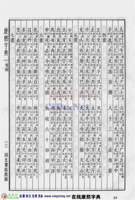 楷五行|康熙字典：楷字解释、笔画、部首、五行、原图扫描版